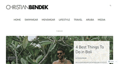 Desktop Screenshot of christianbendek.com